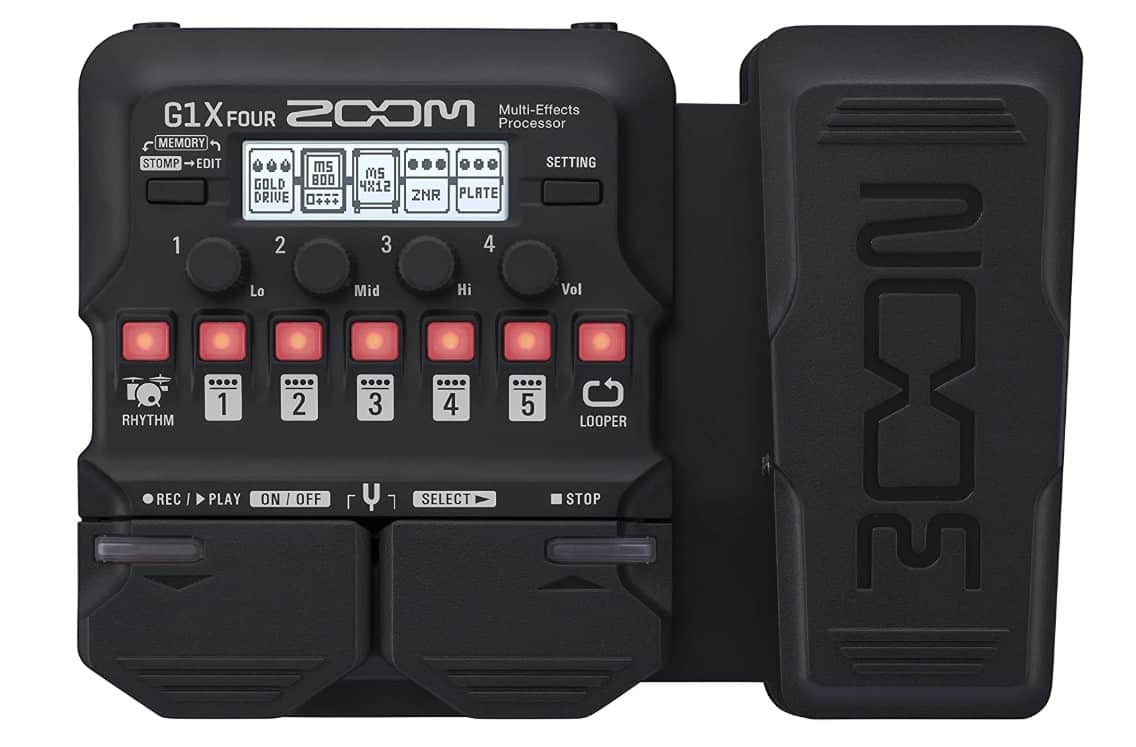 Zoom - best bass effects pedals