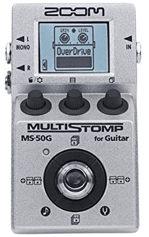 Zoom MS-50G - BEST ACOUSTIC GUITAR PEDALS