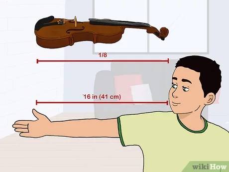 measure violin size