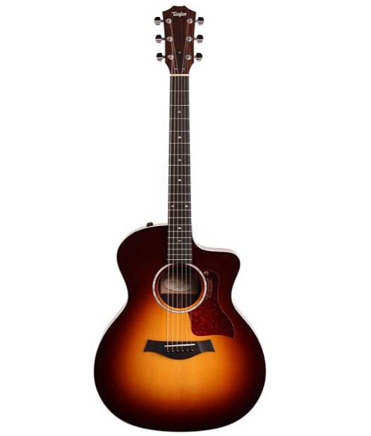TAYLOR 214CE DELUXE GRAND AUDITORIUM CUTAWAY ACOUSTIC-ELECTRIC GUITAR
